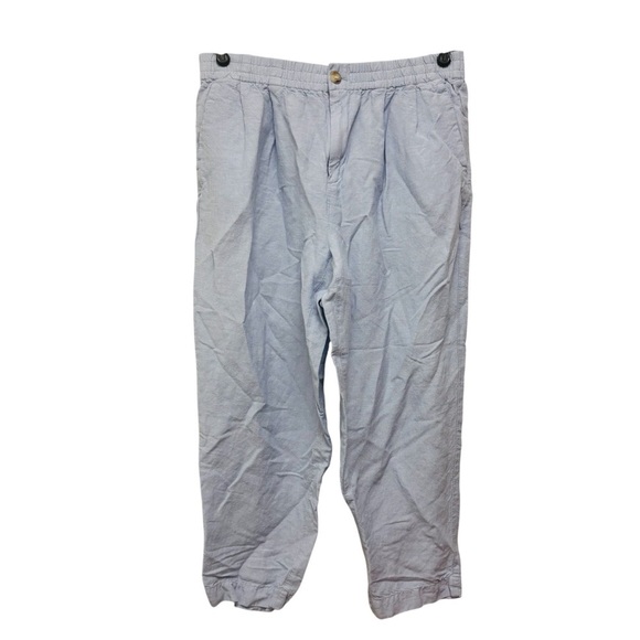 Madewell Linen Blend Track Trousers - Picture 2 of 12